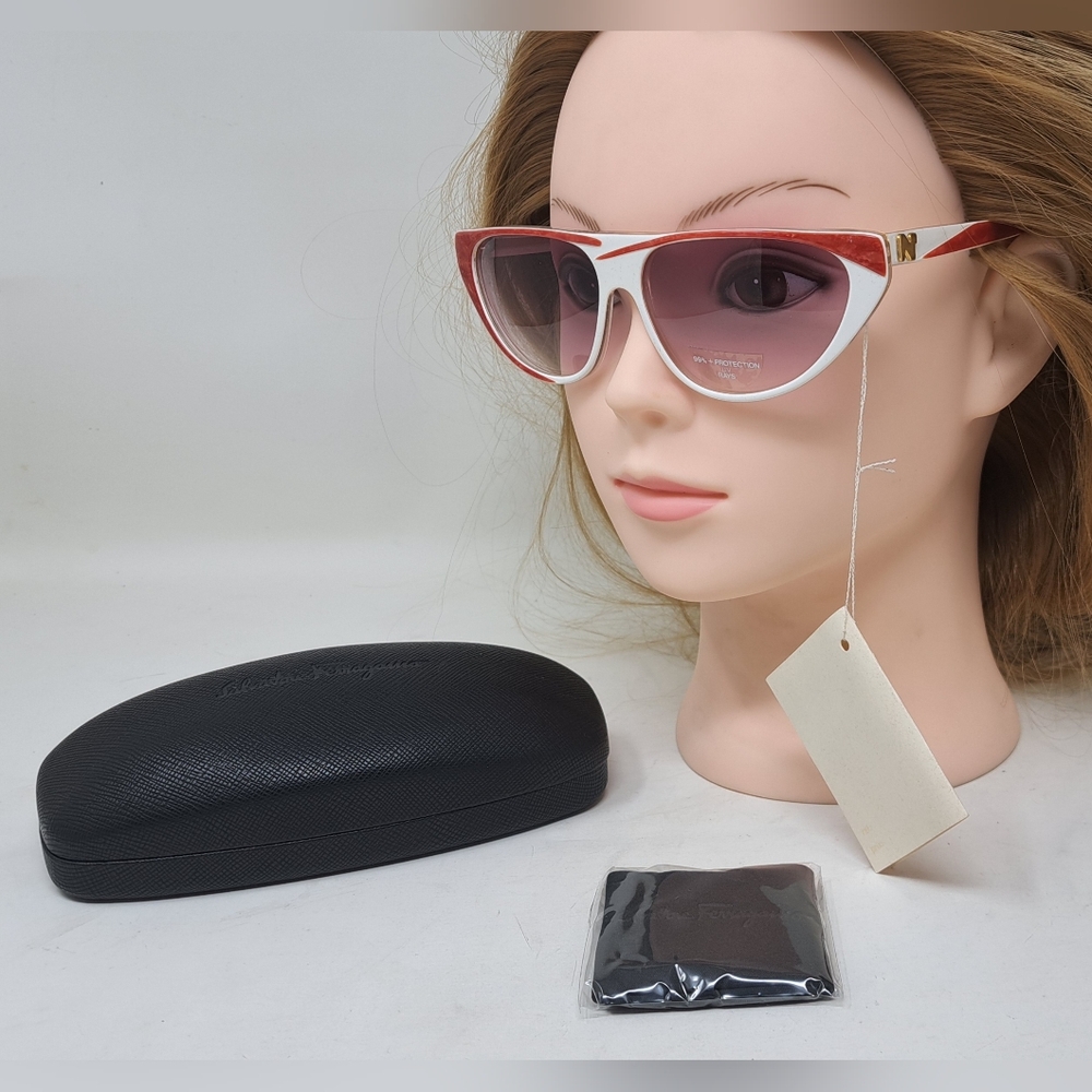 NWT Nina Ricci Women's Sunglasses Retro Vintage 70s 80s Hand Made Paris 1042 CL